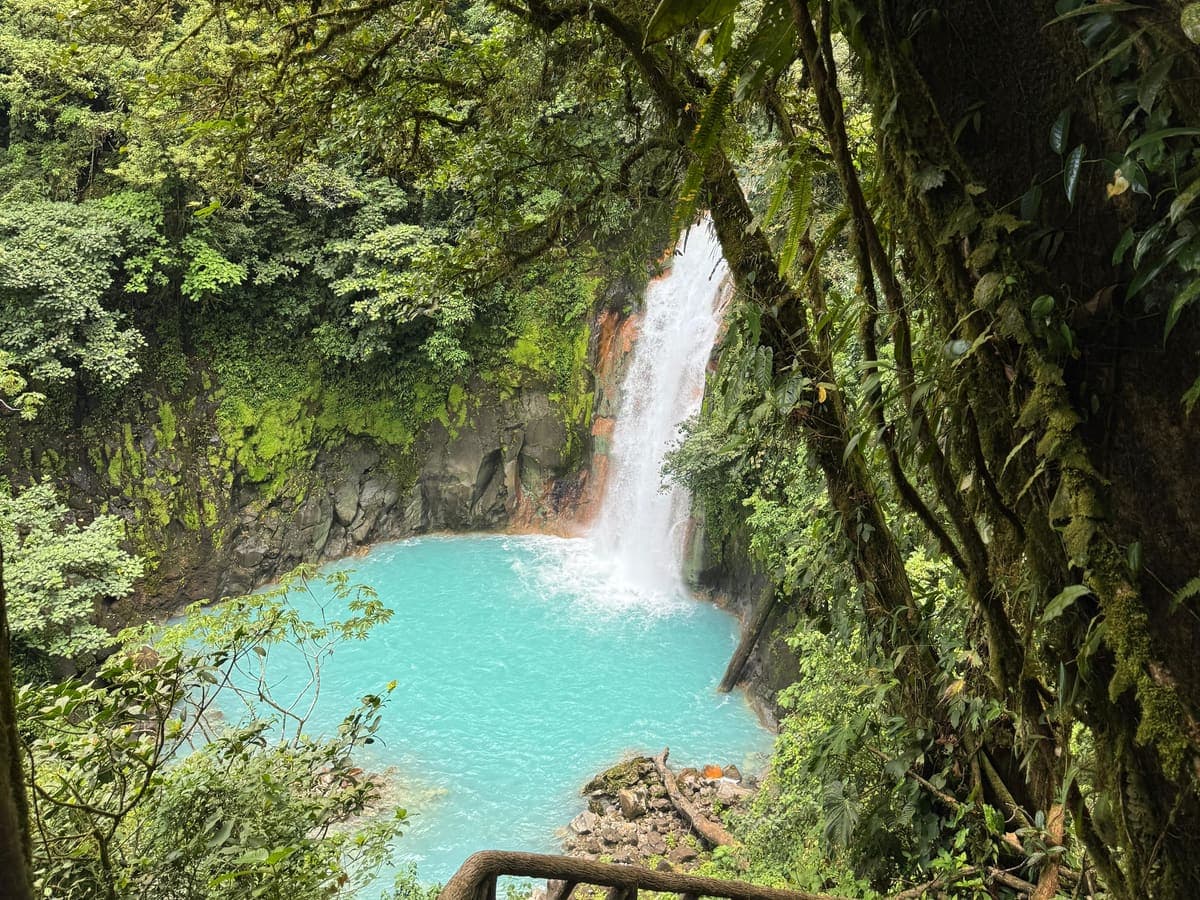 Río Celeste waterfall, Costa Rica